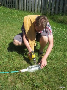 Pop Bottle sprinkler