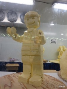 Lego was definitely a theme this year, even in butter.